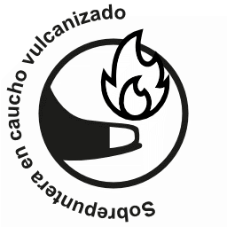 Sobre puntera caucho inyectado