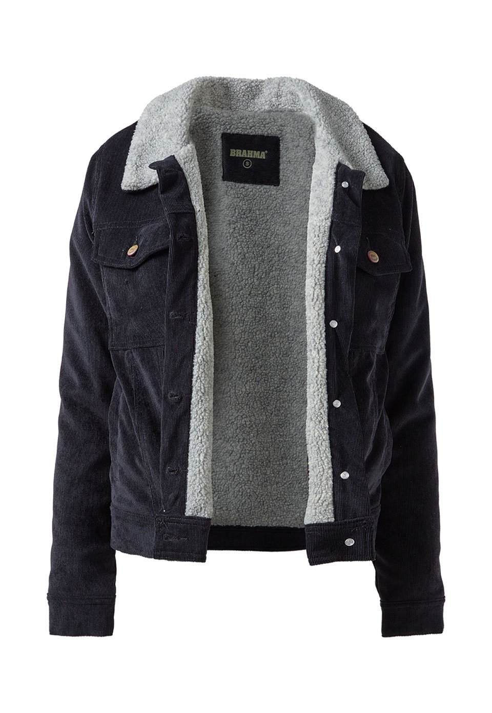 Brahma Página Oficial CHQ0060-NEG Chaqueta Mujer en Pana