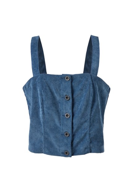 BLU0064-AZU Blouse Sleeve Sisa or Type Top Women