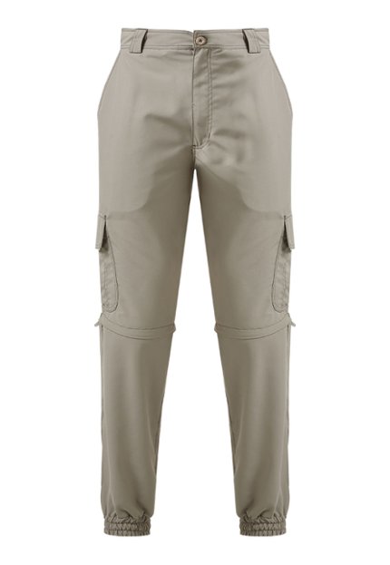 PAN0055-BEI Men Cargo Pants