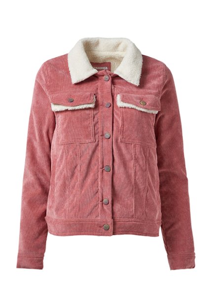 CHQ0060-ROS Corduroy Women's Jacket