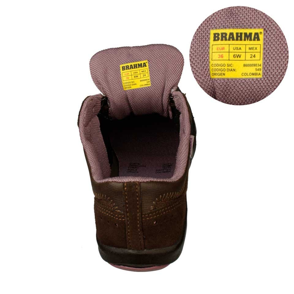Brahma Página Oficial HD2868-CAF Zapatos Mujer Casual Dinámico