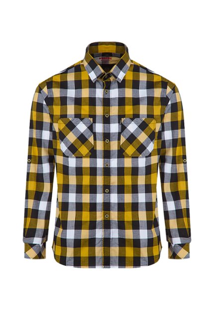 CAM0264-AMA Camisa Manga Larga Hombre