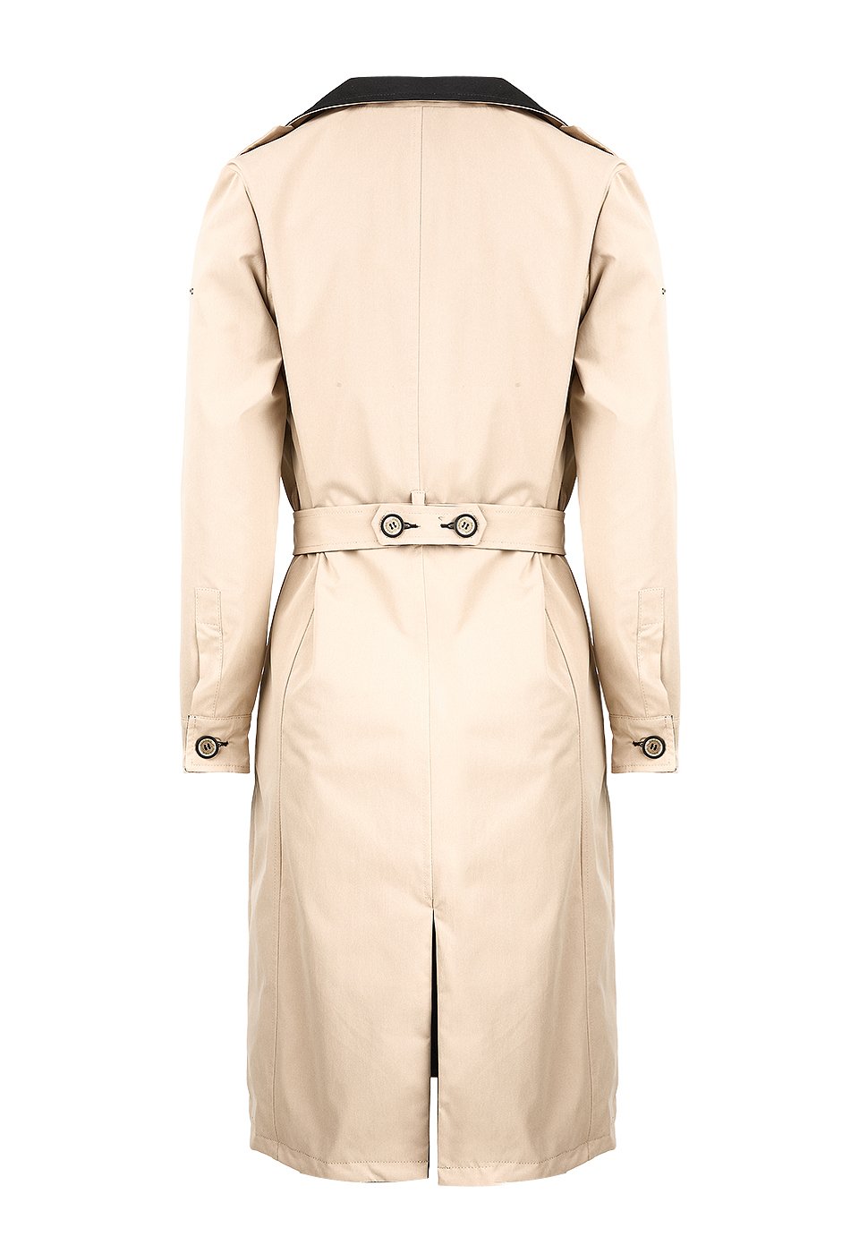 Brahma Página Oficial CHQ0100-NEG Gabardina Casual Mujer Doble