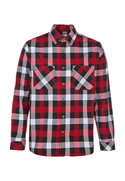 CAM0264-ROJ Camisa Manga Larga Hombre