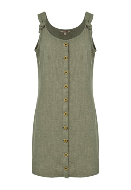 VES0027-VER Vestidos Tiras Mujer