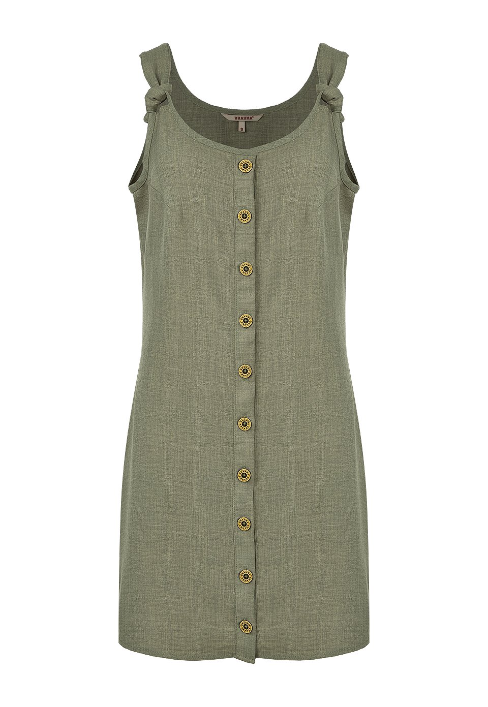 VES0027-VER Vestidos Tiras Mujer