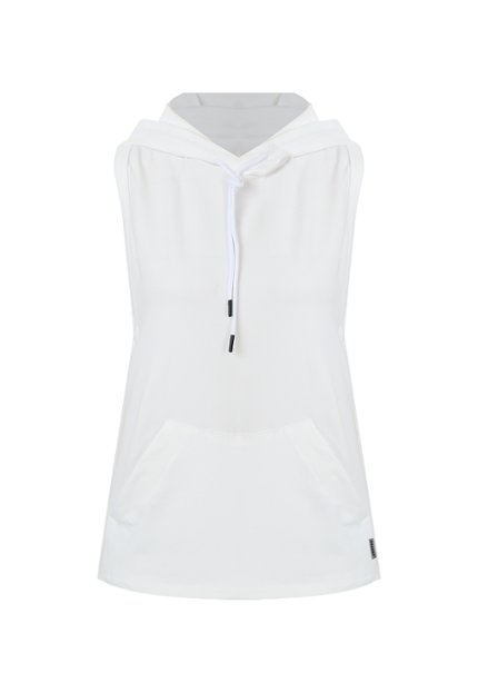 CMS0052-BLA Camiseta Esqueleto Trail Mujer con Capota