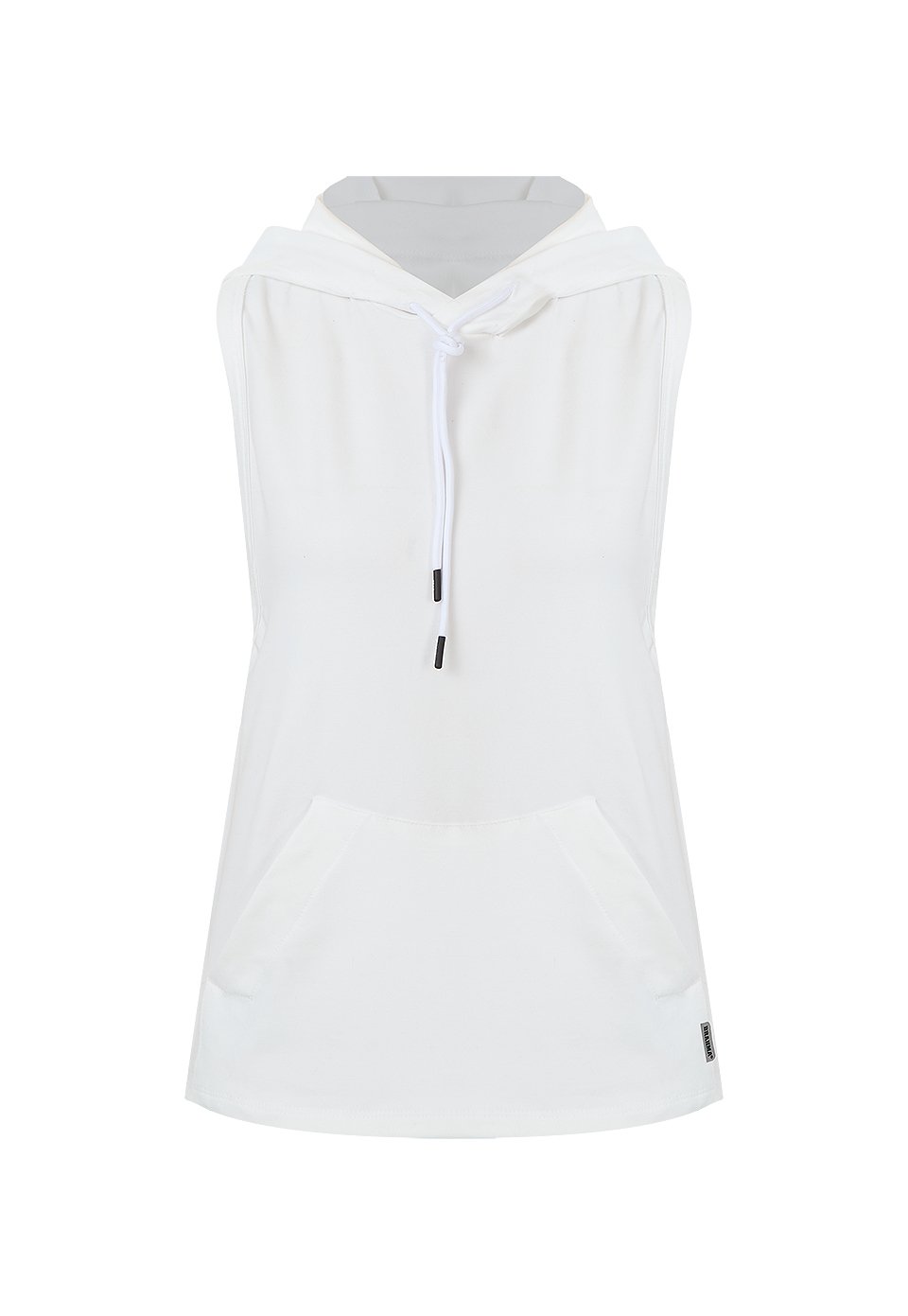 CMS0052-BLA Camiseta Esqueleto Trail Mujer con Capota