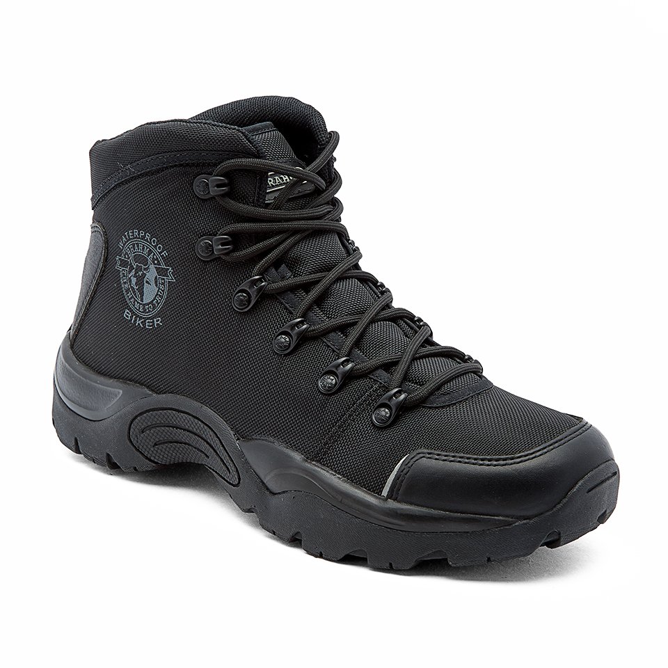 KS3280-NEG  Botas Hombre Biker Waterproof