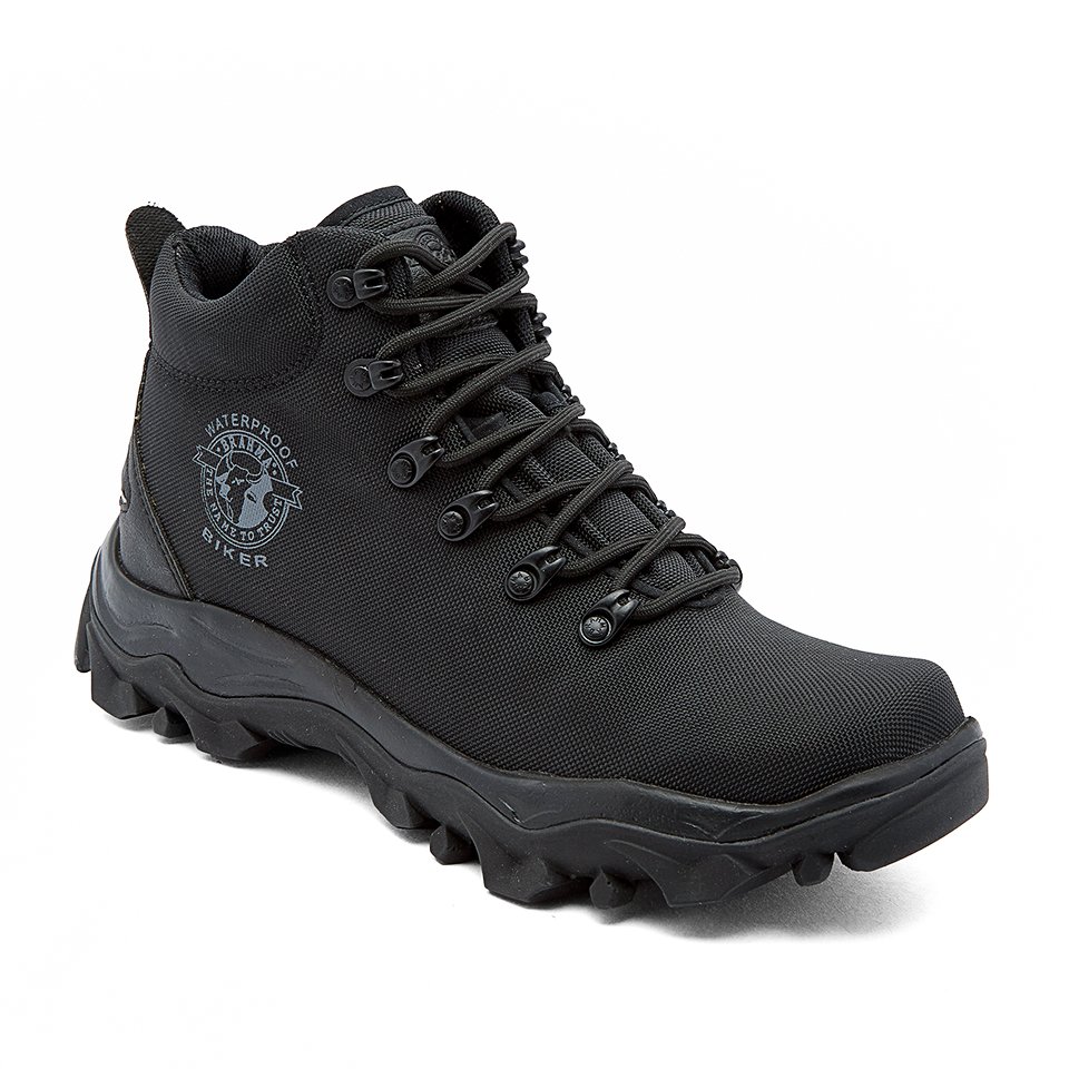 RQ3286-NEG Botas Hombre Biker Waterproof