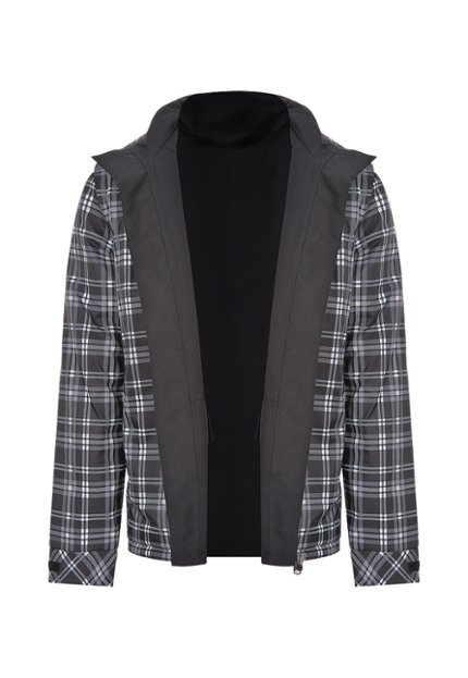 CHQ0095-NEG Chaqueta Doble Faz Hombre