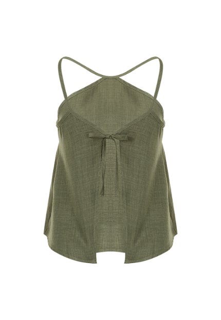 BLU0103-VER Blusa Mujer