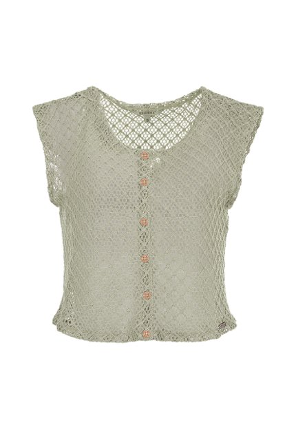 BLU0100-VER Blusa Mujer
