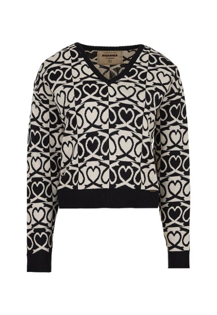 SWE0134-NEG Sweater Mujer Guerreras Rosa