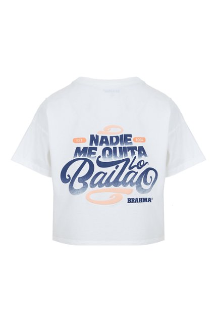 CMS0064-BLA Camiseta Casual Mujer