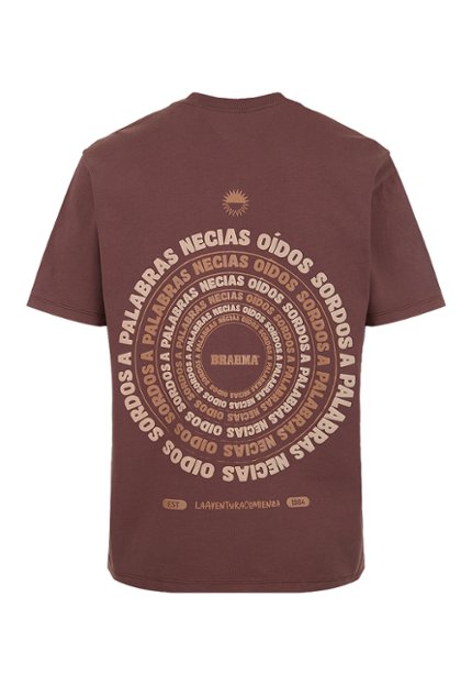 CMS0063-CAF Camiseta Casual Hombre