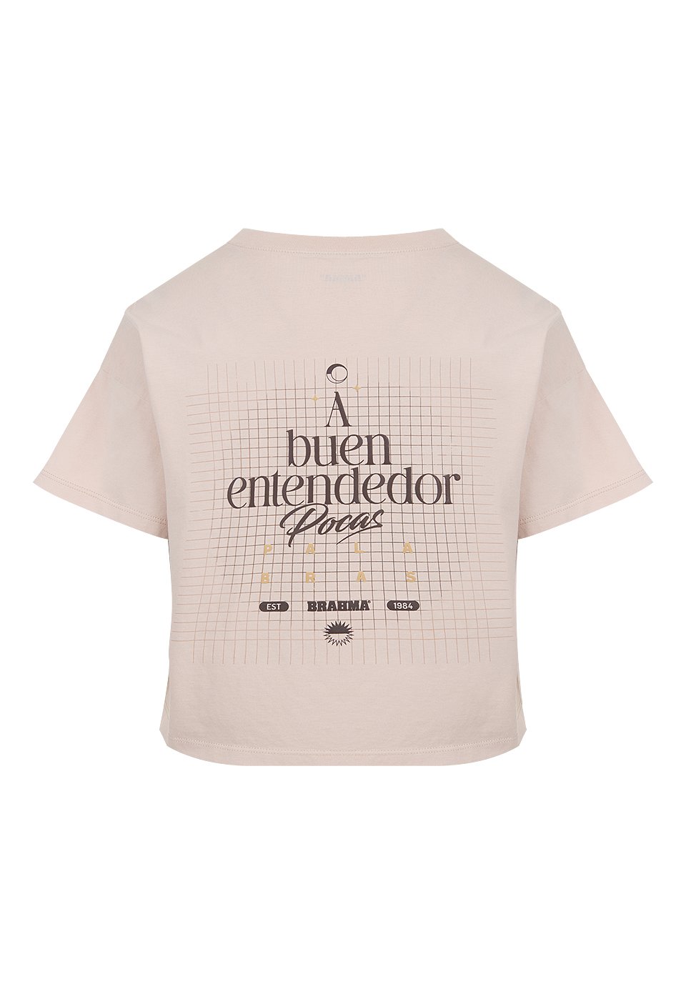 CMS0066-BEI Camiseta Casual Mujer