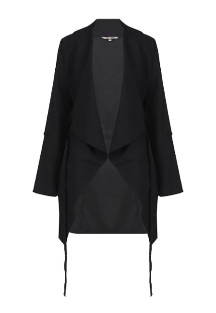 CHQ0118-NEG Chaqueta Casual Mujer