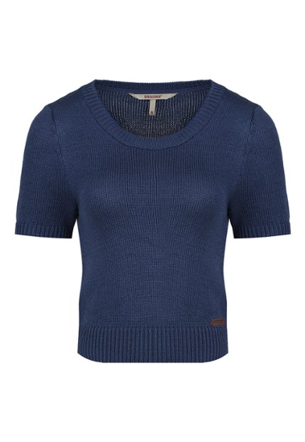 BLU0112-AZU Blusas Moda Mujer