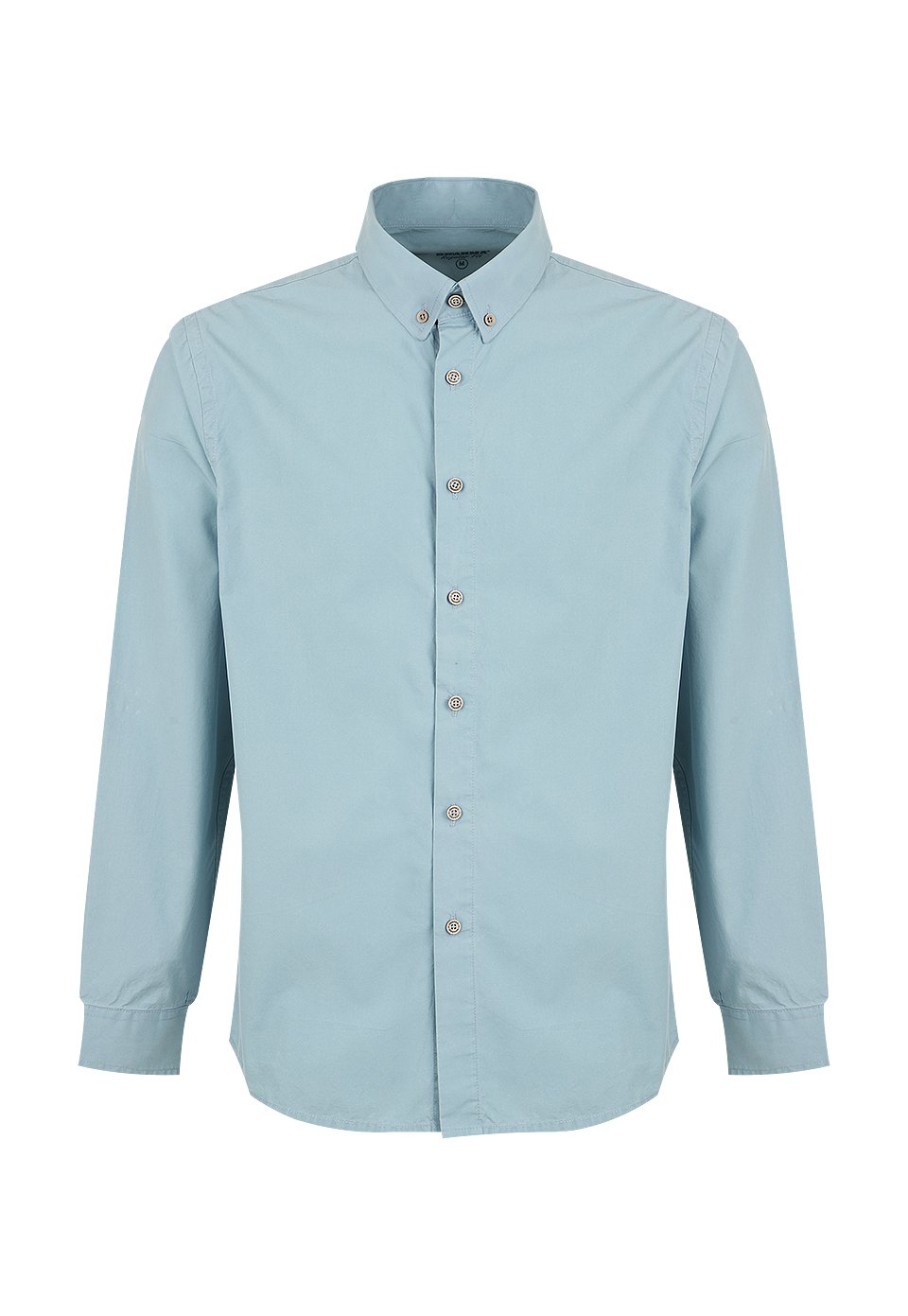CAM0270-AZU Camisa Manga Larga Hombre